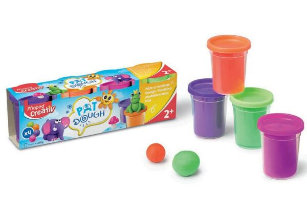 Masa plastyczna Creativ 4x114g 4szt Masa plastyczna Creativ 4x114g 4szt