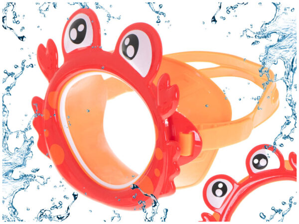 Maska do nurkowania gogle dla dzieci na oczy i nos krab