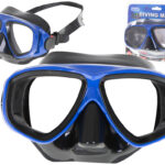 Maska do nurkowania okulary gogle do plywania czarne
