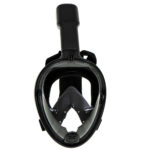 Maska do snurkowania pelna skladana L XL czarna