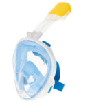 Maska do snurkowania pelna skladana L XL niebieska