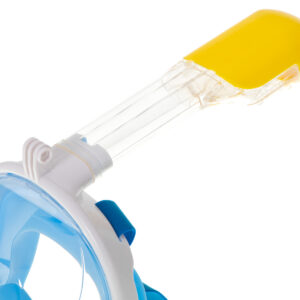 Full foldable snorkeling mask L XL blue