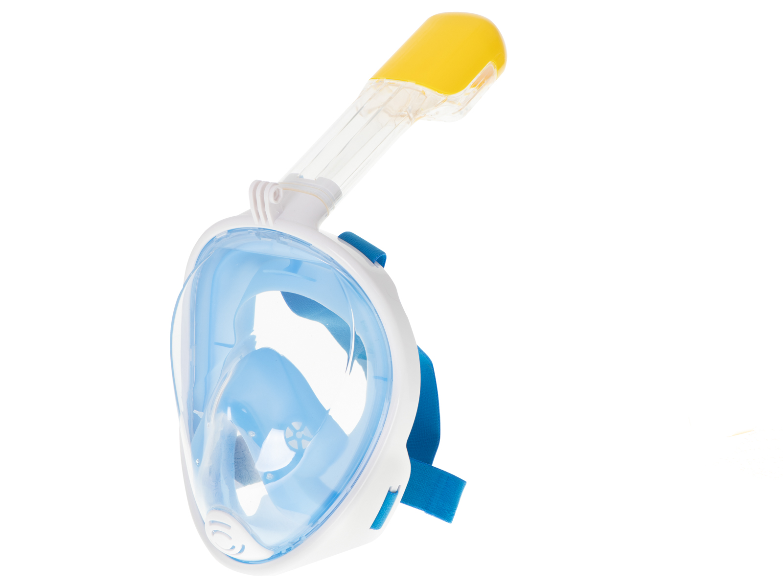 Maska do snurkowania pelna skladana S M niebieska