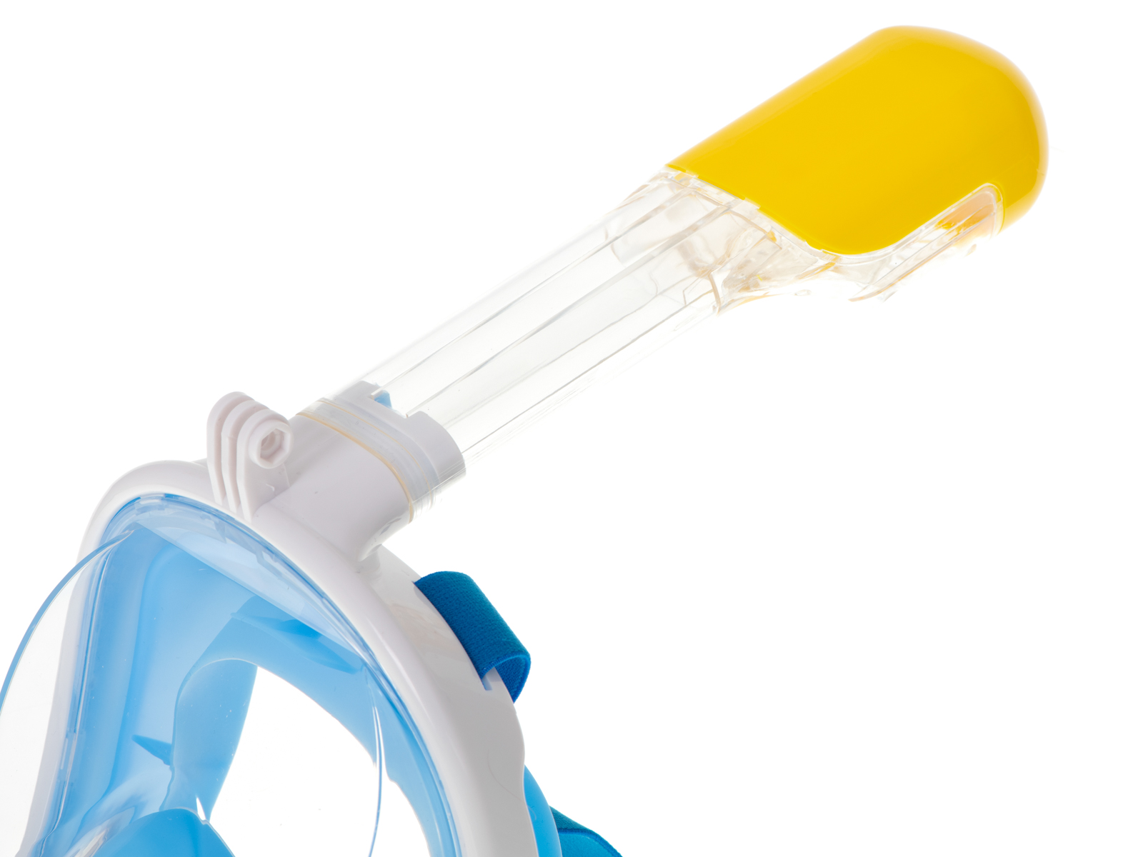 Maska do snurkowania pelna skladana S M niebieska