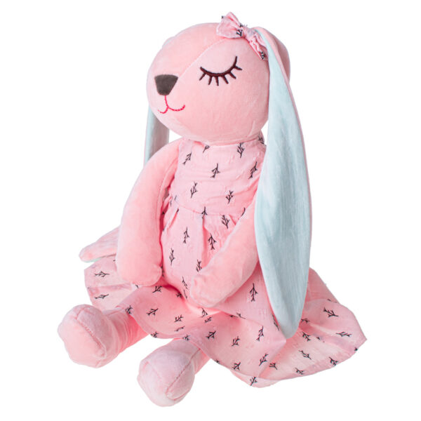 Maskotka pluszowa krolik rozowy 52cm