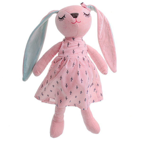 Maskotka pluszowa krolik rozowy 52cm