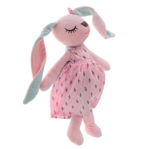 Maskotka pluszowa krolik rozowy 52cm