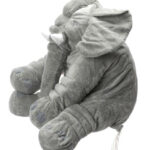 Maskotka pluszowa slon szary