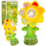 Maszyna do baniek mydlanych kwiatek tanczacy swiatla