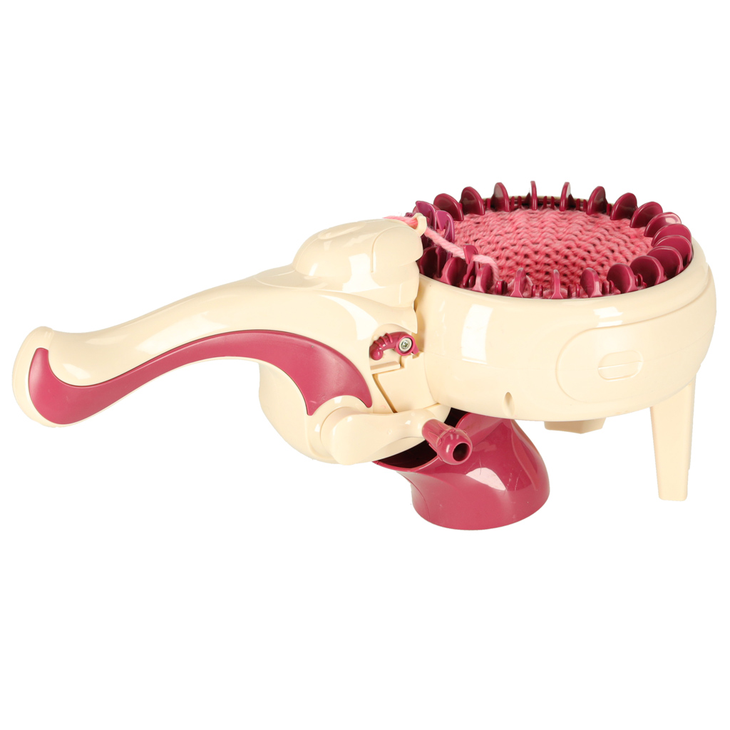 Maszyna dziewiarska zestaw do szycia robienia na drutach 5 kolorow wloczek