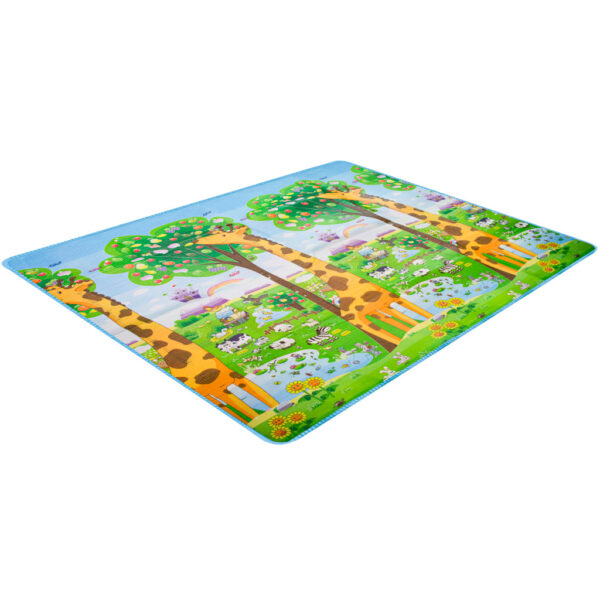 Mata Edukacyjna piankowa dwustronna ZOO 200cm x 180cm x 0 5cm