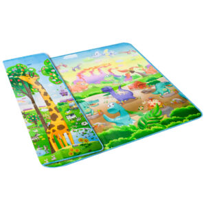 Mata Edukacyjna piankowa dwustronna ZOO 200cm x 180cm x 0 5cm