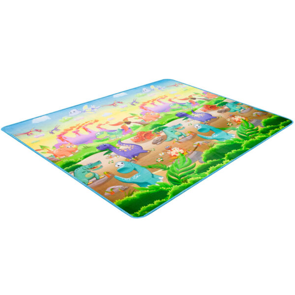 Mata Edukacyjna piankowa dwustronna ZOO 200cm x 180cm x 0 5cm