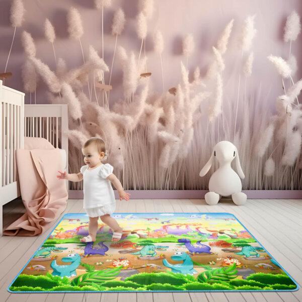 Mata Edukacyjna piankowa dwustronna ZOO 200cm x 180cm x 0 5cm