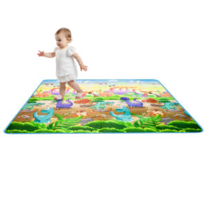 Mata Edukacyjna piankowa dwustronna ZOO 200cm x 180cm x 0 5cm