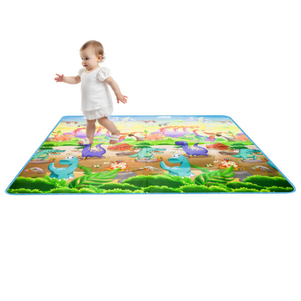 Mata Edukacyjna piankowa dwustronna ZOO 200cm x 180cm x 0 5cm