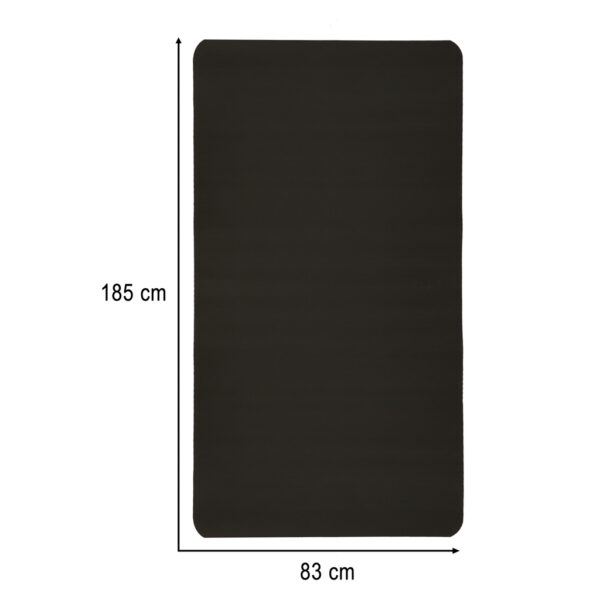 Mata do cwiczen jogi gruba 185x80x1 5 cm czarna