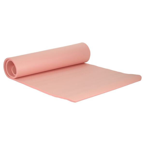 Mata do cwiczen jogi gruba 185x80x1 5 cm rozowa
