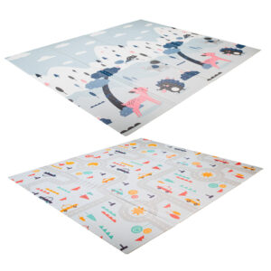 Mata edukacyjna dla dzieci ulica las 177x158x0 8cm