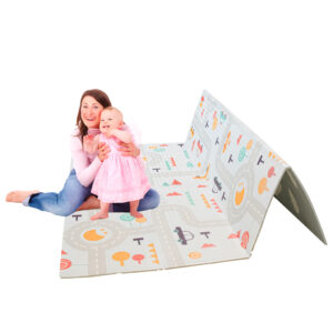 Mata edukacyjna dla dzieci ulica las 177x158x0 8cm
