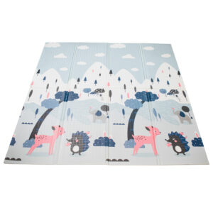 Mata edukacyjna dla dzieci ulica las 177x158x0 8cm