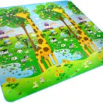 Mata edukacyjna dwustronna ZOO 200x180cm