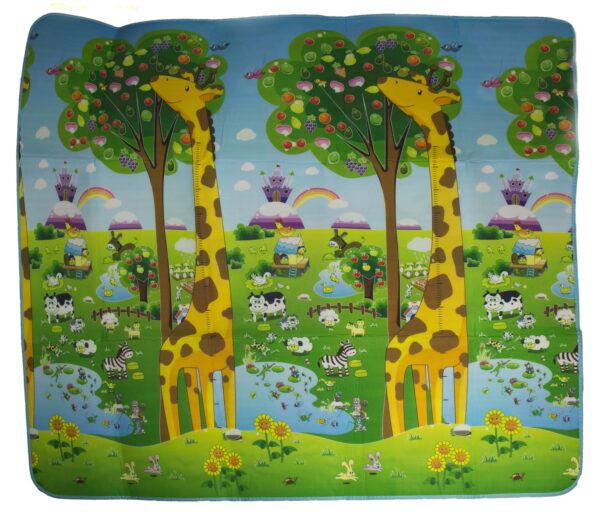 Mata edukacyjna dwustronna ZOO 200x180cm