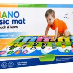 Mata muzyczna interaktywna pianinko z nagrywaniem