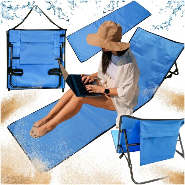 Plase mat with backrest