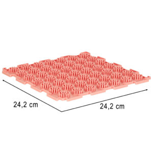 Mata sensoryczne puzzle montessori do masazu stop 8 elementow