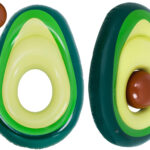 Materac dmuchany z pilka awokado 150cm