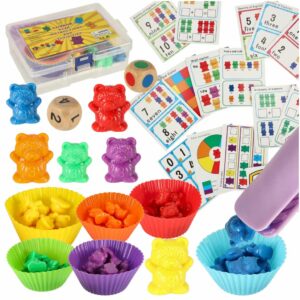 Misie edukacyjne nauka liczenia montessori 44el