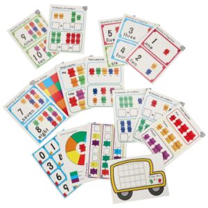 Misie edukacyjne nauka liczenia montessori 44el