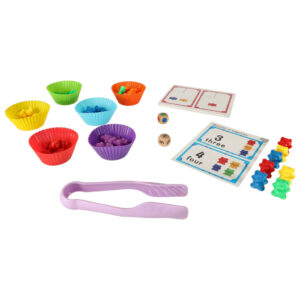 Misie edukacyjne nauka liczenia montessori 44el