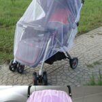 Moskitiera elastyczna na gumke do wozka 140cm
