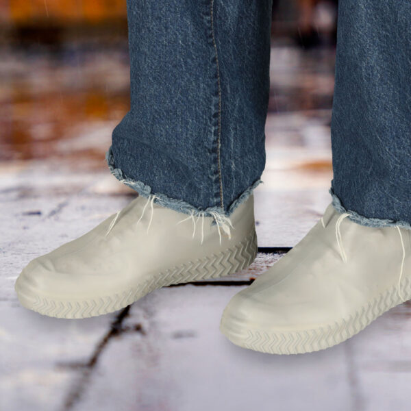 Shoezing raincoats for shoes waterproof rain rain galoshes m gray