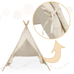 Namiot domek indianski dla dzieci Tipi Wigwam 135cm