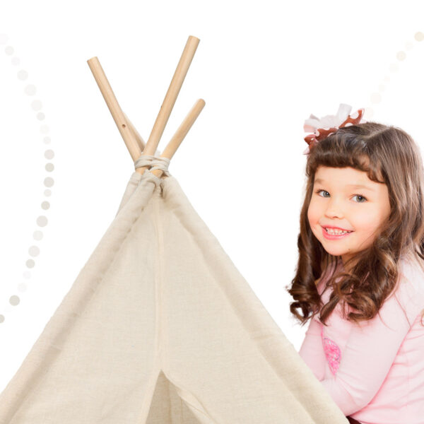 Namiot domek indianski dla dzieci Tipi Wigwam 135cm