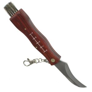 Noz scyzoryk do zbierania grzybow z pokrowcem etui