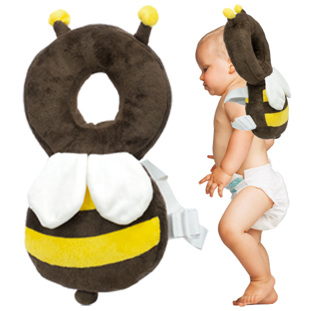 Ochrona glowy poduszka do nauki chodzenia plecak bezpieczenstwa przed upadkiem pszczola