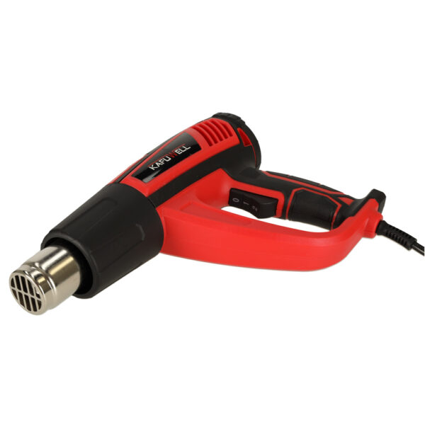 Opalarka elektryczna z regulacja tempratury 0 600 st C przeplyw powietrza 300 500 l min 4 wymienne koncowki 1850W
