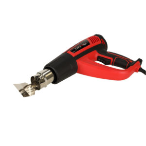 Opalarka elektryczna z regulacja tempratury 0 600 st C przeplyw powietrza 300 500 l min 4 wymienne koncowki 1850W