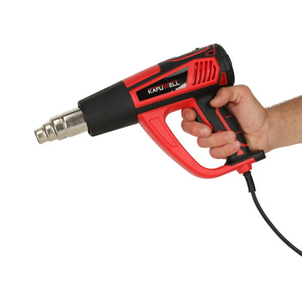 Opalarka elektryczna z regulacja tempratury 0 600 st C przeplyw powietrza 300 500 l min 4 wymienne koncowki 1850W