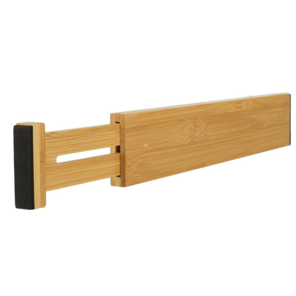 Organizer do szuflady regulowany separator bambusowy 43x6x1 5cm 1 sztuka