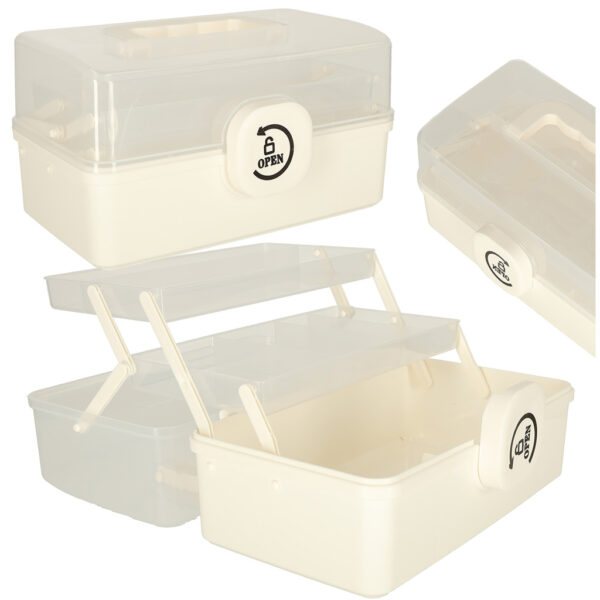 Organizer pojemnik na lekarstwa leki apteczka przechowywania lekow 29x16x15cm