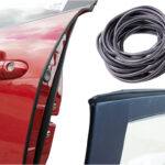 Oslona krawedzi drzwi samochodu uszczelka odbojnik profil zabezpieczenie do auta rantu 10m czarny