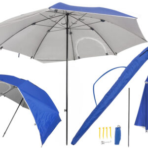 Parasol namiot plazowy ogrodowy skladany duzy XXL