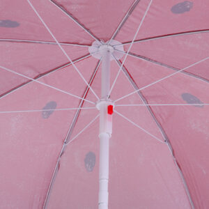 Parasol ogrodowy plazowy regulowany 150cm lamany arbuz