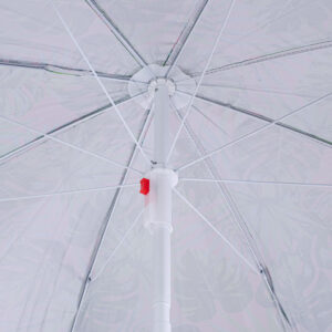 Parasol ogrodowy plazowy regulowany 150cm lamany liscie