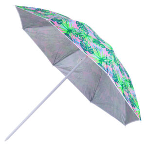 Parasol ogrodowy plazowy regulowany 150cm lamany liscie